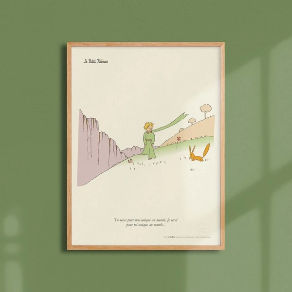 Affiche Le Petit Prince - Unique au Monde
