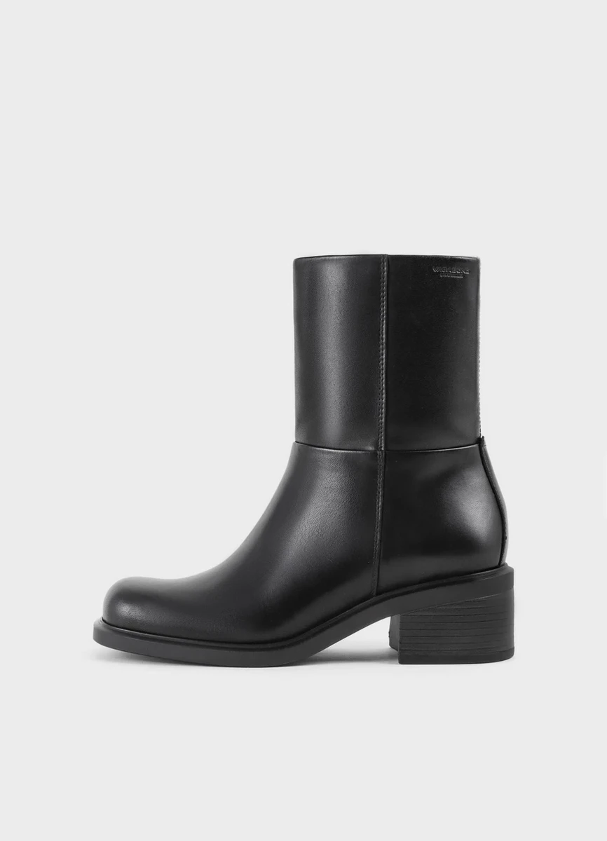 Bottines en cuir certifié | noir "daniella - black" Vagabond