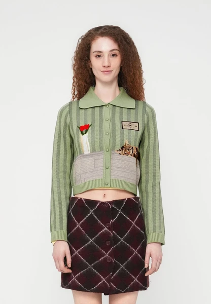 THE SLEEPY CAT - Gilet - matcha