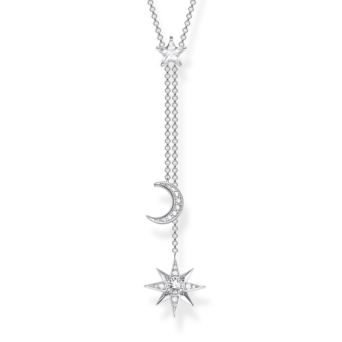 THOMAS SABO Femme Argent Pendentifs - KE1900-051-14-L45v : Amazon.fr: Bijoux