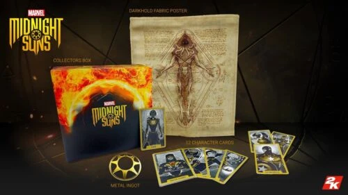 Marvel&#039;s Midnight Suns Collectors Box Exclusive Bundle NO GAME Limited to 1000