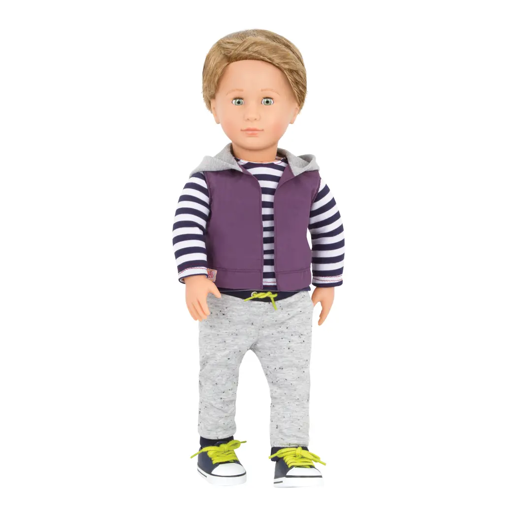 Rafael Boy Doll | 18-inch Boy Doll Blonde Hair | Our Generation