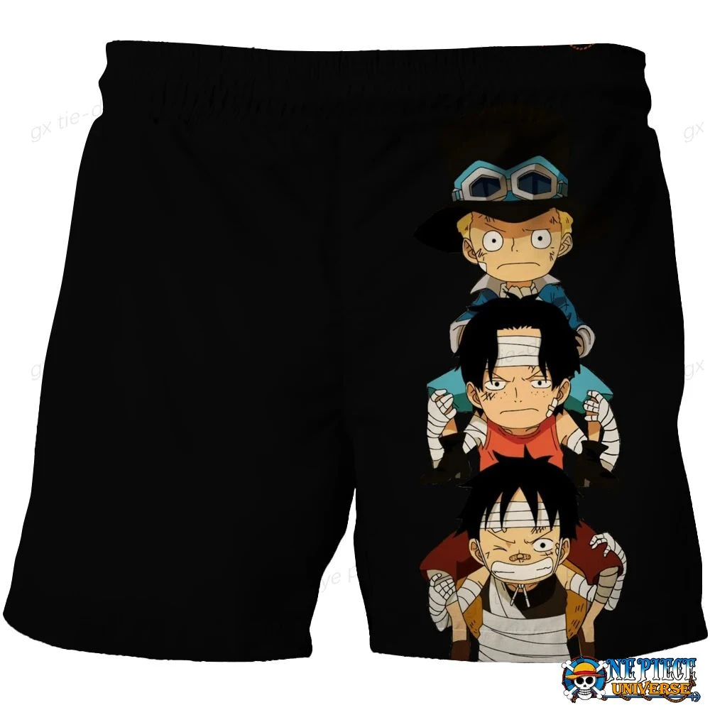 One Piece Luffy Shorts Pants 3D Perfect For Everyday | One Piece Universe Store