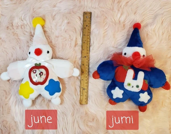 Clown plushys