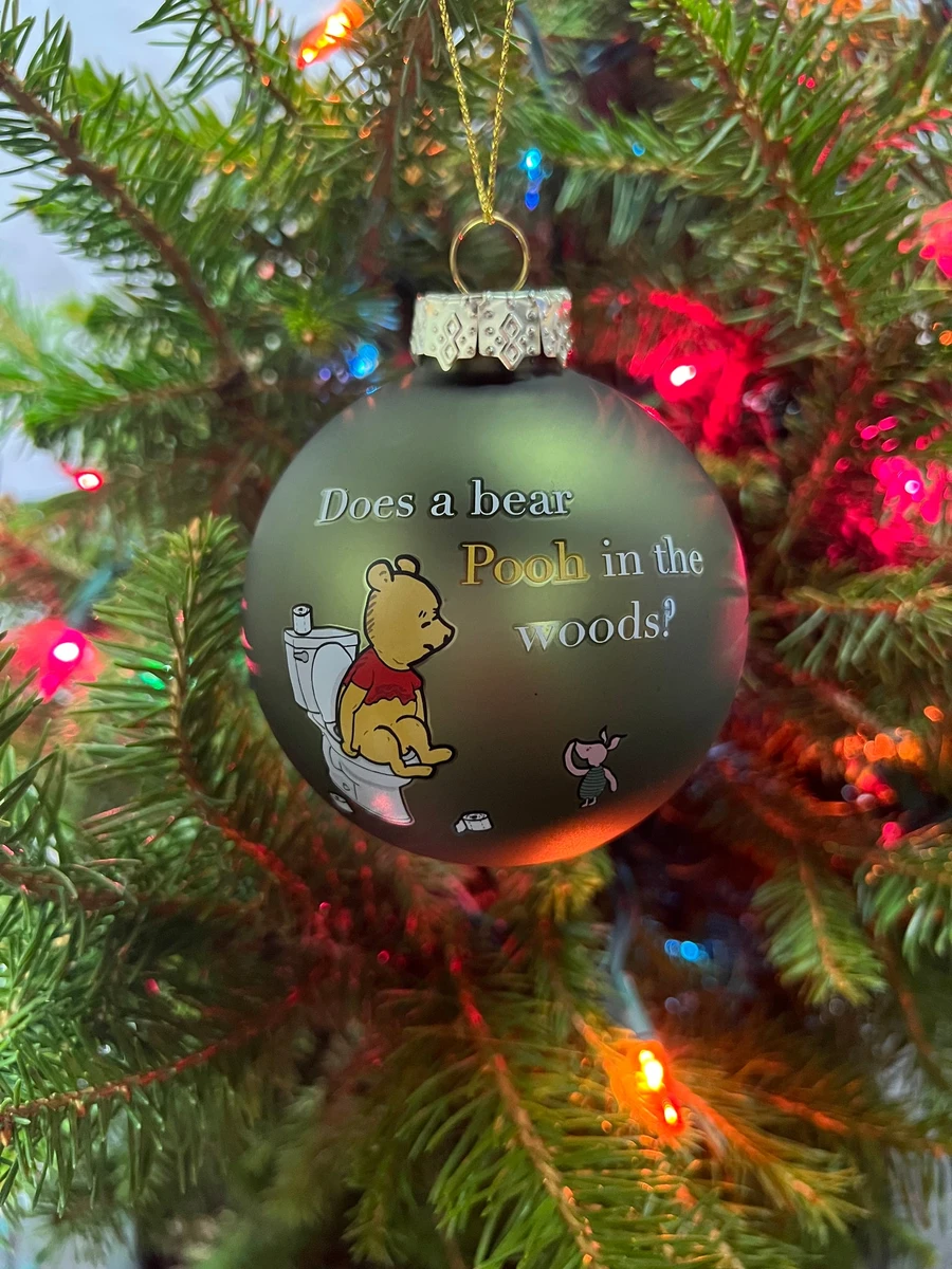 Boule de Noël : Does a Bear Pooh in The Woods?