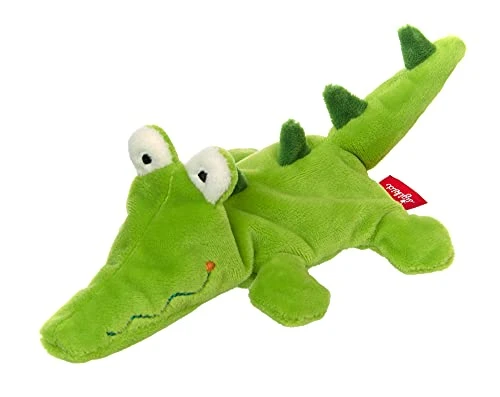 Sigikid 42591 Mini Crocodile Cuddly Gadgets recommandé de 0 à 8 Ans Vert