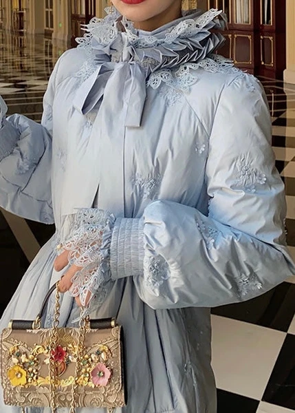 Baroque princess down jacket