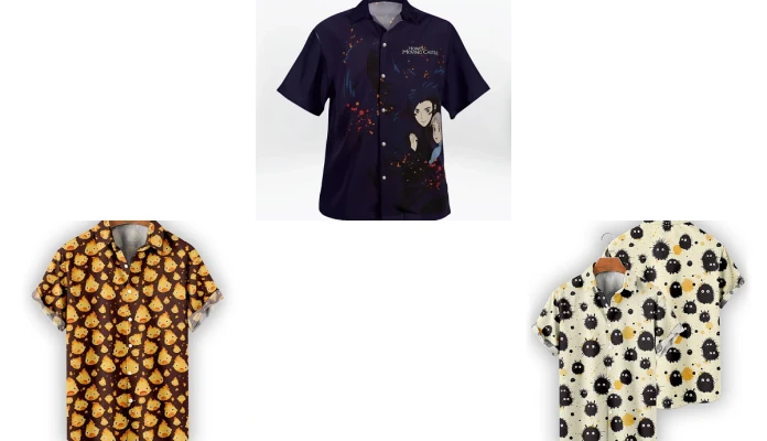 Studio Ghibli Hayao Miyazaki Hawaiian Shirt