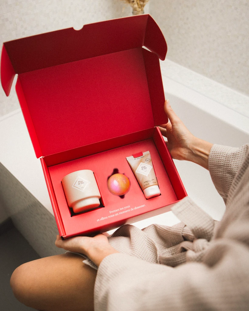 Coffret Bain x Merci Handy - Fleur de thé