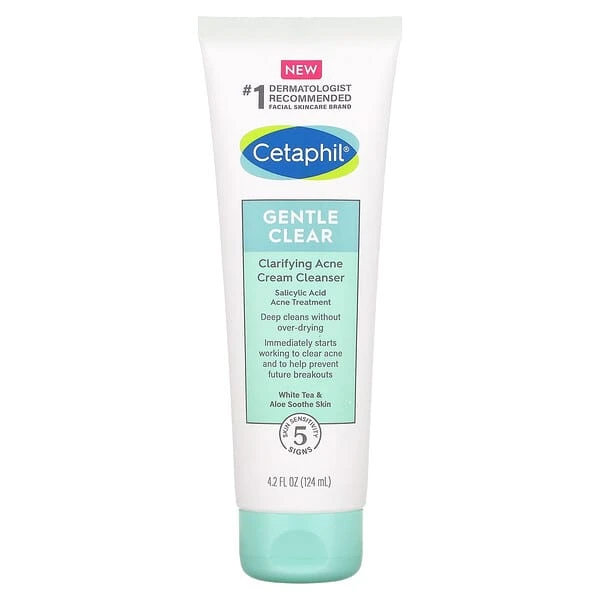 Cetaphil | Gentle Clear Clarifying Acne Cream Cleanser 