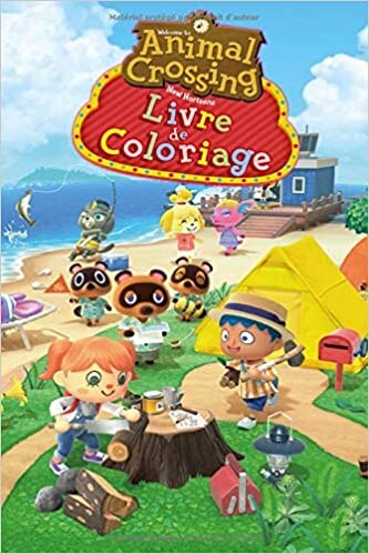 Amazon.fr - Animal Crossing New Horizons Livre de Coloriage: Cahier de Coloriage pour Animal Crossing - ColoringF, Boulnissal - Livres