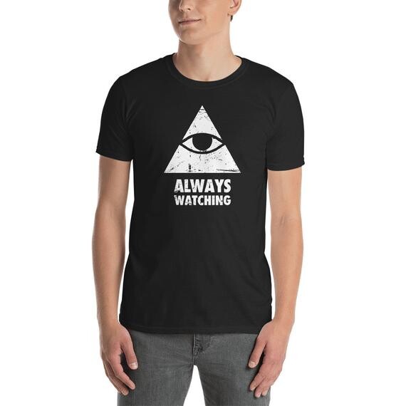 Illuminati - la théorie du complot T-Shirt (unisexe) - cadeau pour les théoriciens de la conspiration