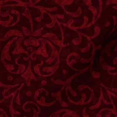 Dark Burgundy Cassis Tudor Rose Fabric | Spoonflower