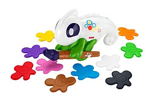 Fisher-Price Mon Ami le Caméléon Jouet Enfant pour des Apprentissages Préscolaires autour des couleurs et des chiffres, 3 ans et Plus, FBT01