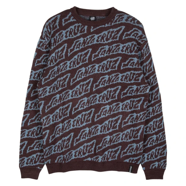Creep Repeat Mens Santa Cruz Crew Sweater