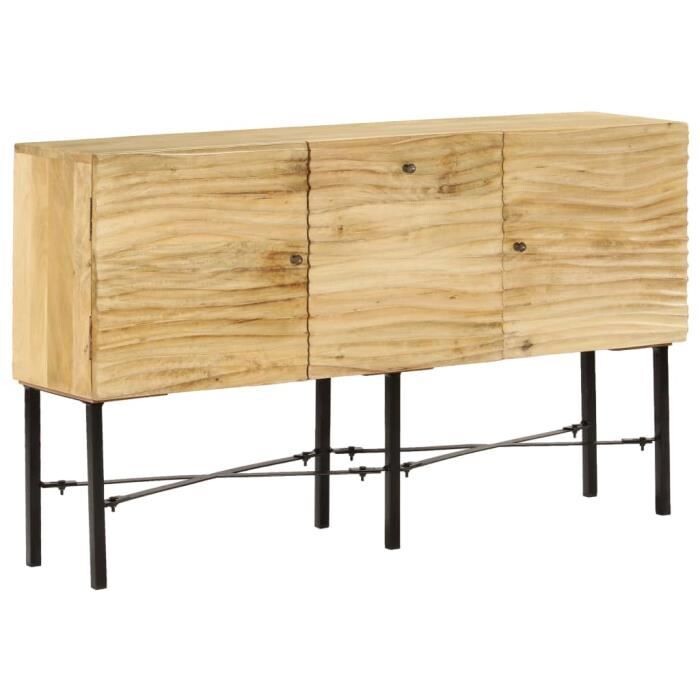 Regisi Buffet Bois de manguier massif 118 x 30 x 7