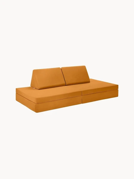 Canapé de jeu modulaire en velours Arktis