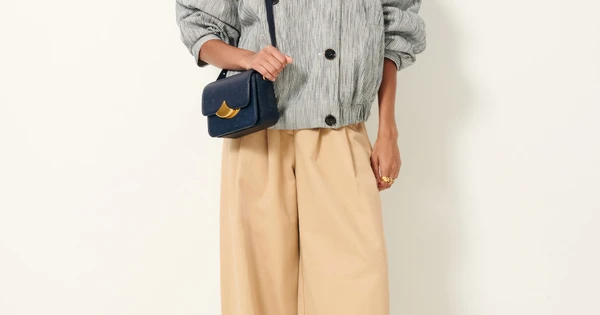DILONE Coutil Blue | Blouson | SESSÙN Site officiel
