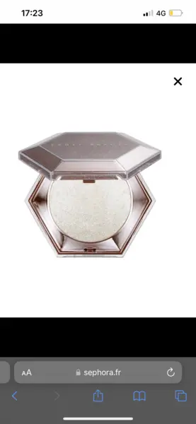 Diamond Bomb All-Over Diamond Veil - Highlighter