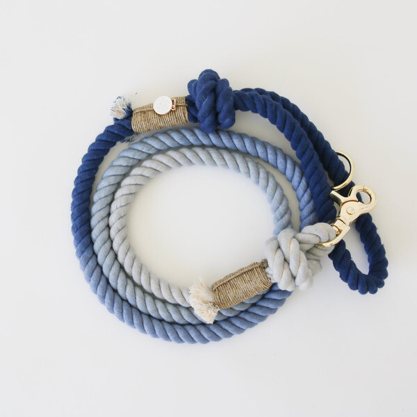 'Blue Jean Baby' - Rope Leash