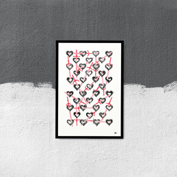 "Heartbreak" 13"x19" Luster Art Paper Print