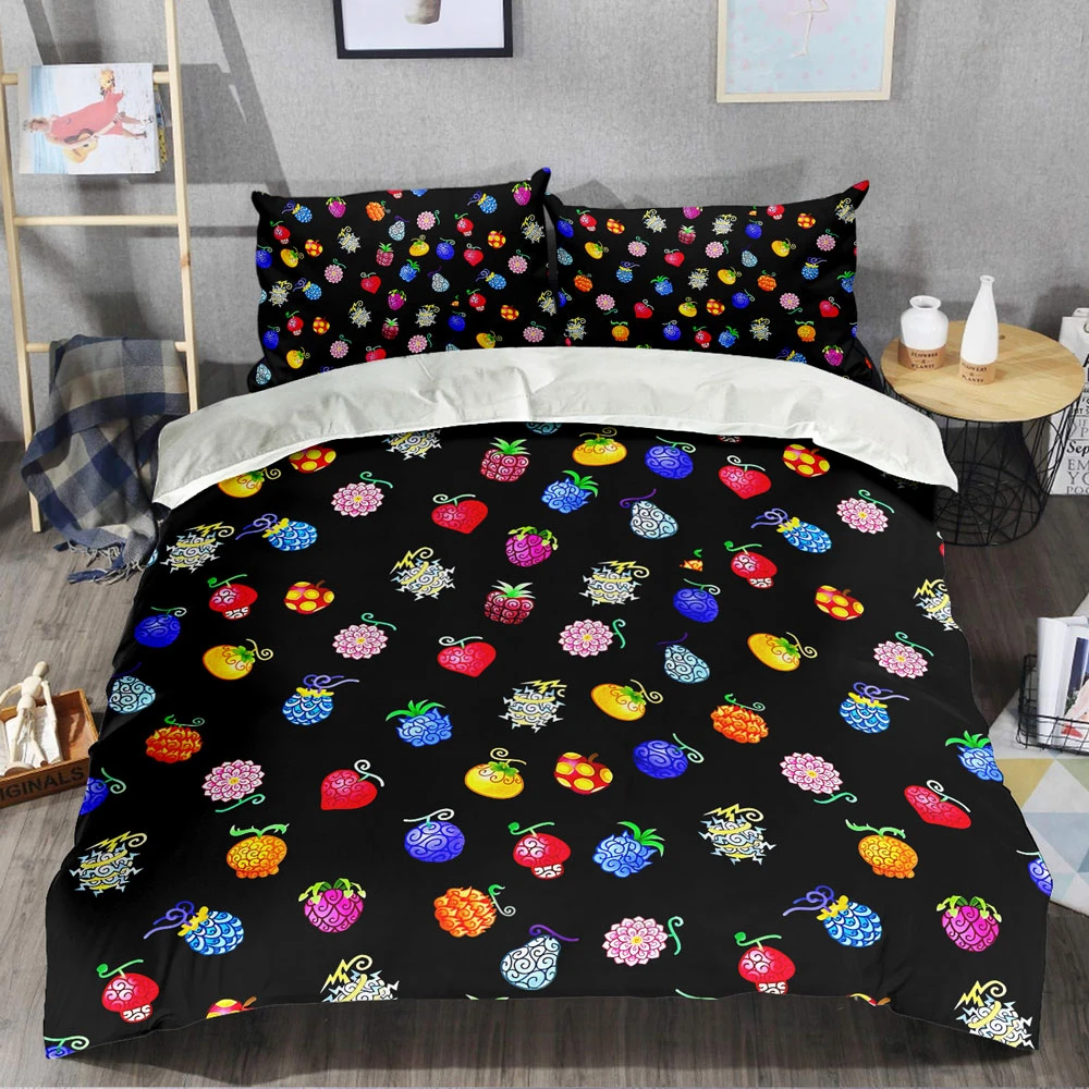 One Piece Anime Devil Fruits Bed Sheets & Sets | One Piece Universe