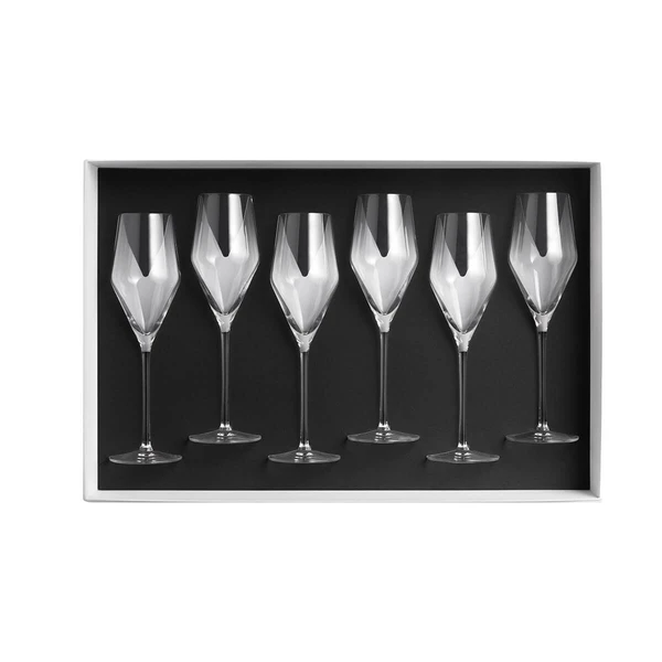 ALLURE Coffret 6 flûtes à champagne 26,1 cl