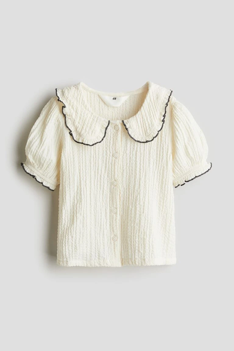 Blouse avec col