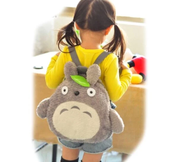 Totoro Plush Backpack For Kids Cute | Ghibli Merch Store