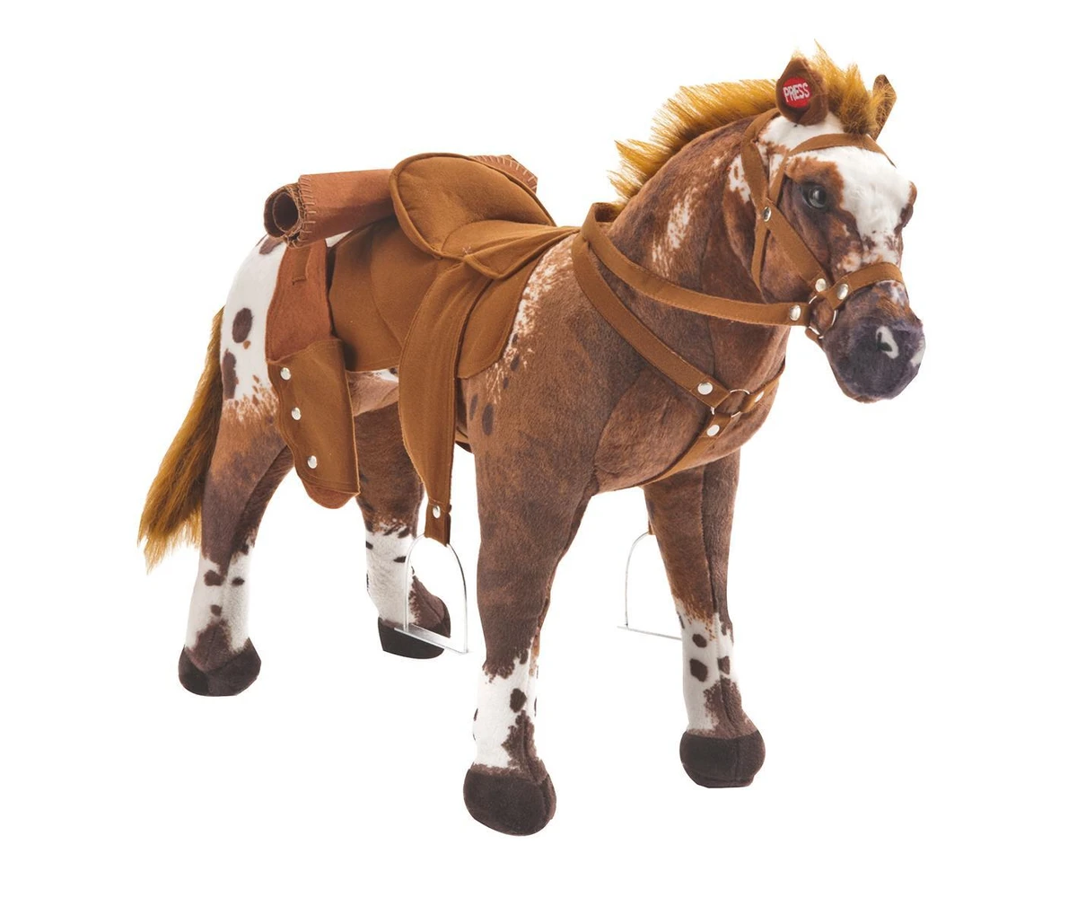 Cheval Cowboy avec selle et son