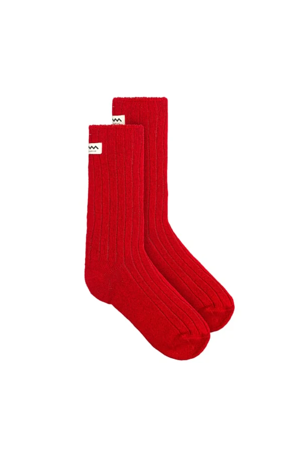 Chaussettes homme Just Pleasure Wool Socks - Formula Red