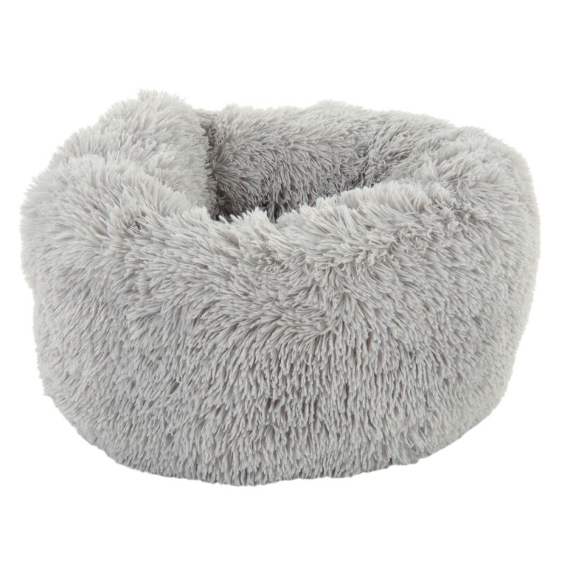 Panier Mochi gris clair pour chat et petit chien