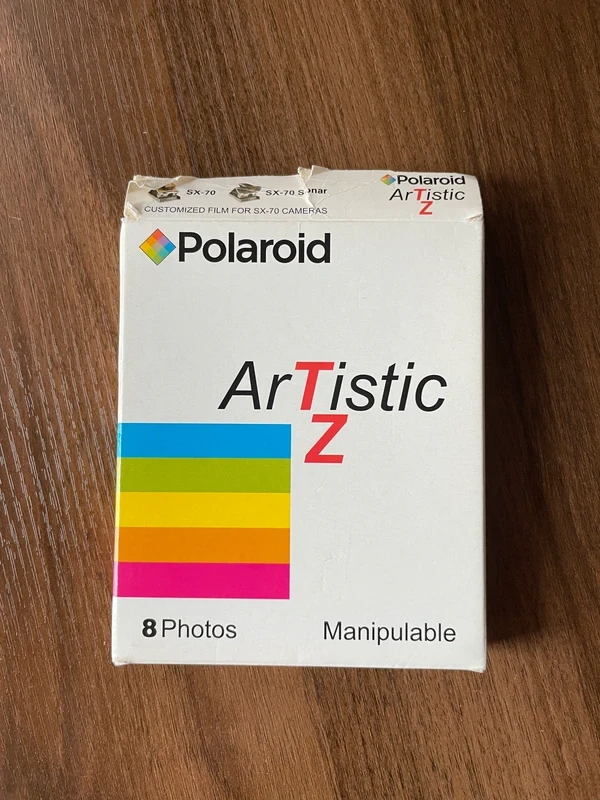 Polaroid Artistic Z Manipolabile - 1 Pack 8 Photos - per Polaroid SX-70 (Scaduta 2009) - RARA!