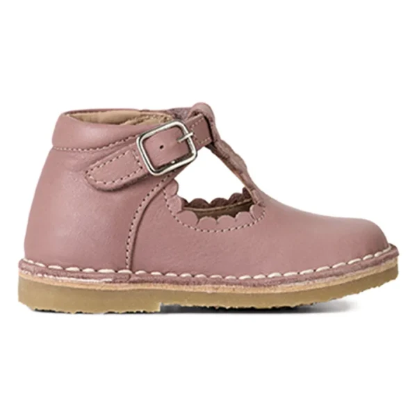 Petit Nord - Babies T-Bar Scallop - Rose | Smallable
