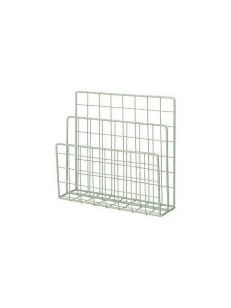 Organiseur de bureau | Fer. 7 x 25 x 22 cm. | Moss Green