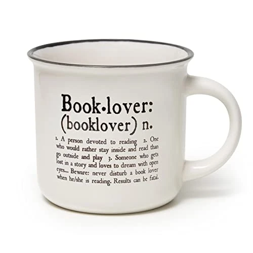 Legami - Tasse Puccino, Tasse en Porcelaine Nouvelle, Thème Amoureux des Livres, Collection Take a Break, Capacité 350 ml, Passe au Lave-Vaisselle, Passe au Micro-Ondes