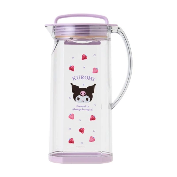 Kuromi Cold Water Pitcher 1.2L Sanrio Japan 2025