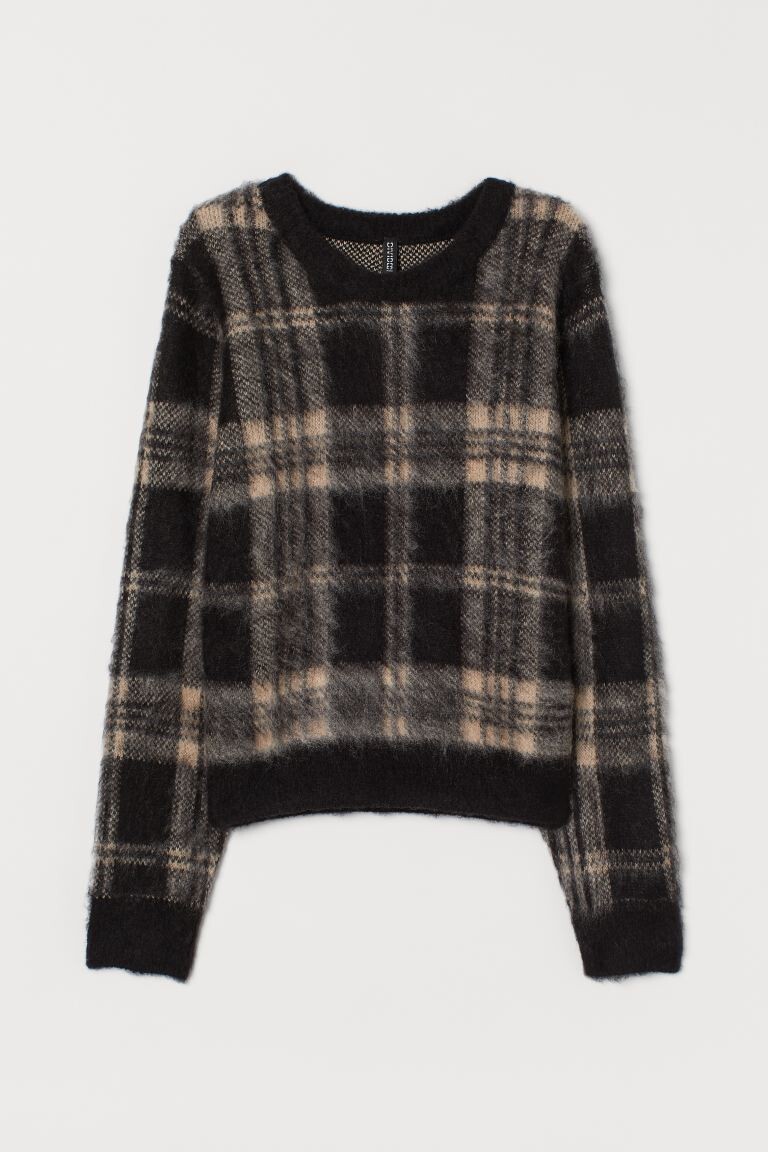 Pull en maille jacquard