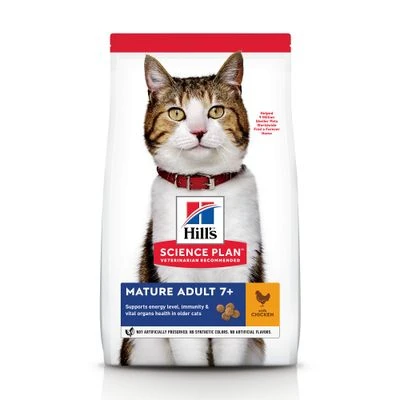 Hill's Science Plan Mature Adult poulet pour chat ► Commandez dès maintenant !
