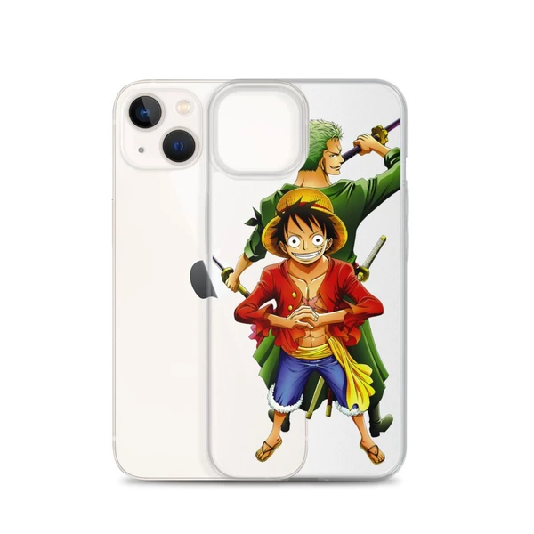 One Piece Monkey D. Luffy and Roronoa Zoro iPhone Case - Official One Piece Merch Collection 2024 - One Piece Universe Store One Piece Luffy and Roronoa Zoro iPhone Case