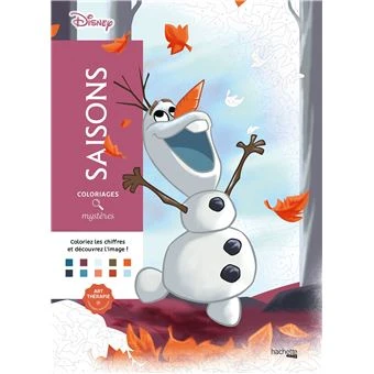 Disney Pixar -  : Coloriages mystères Disney - Saisons