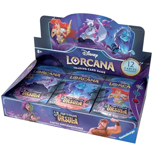 Boite de 24 Boosters Lorcana - Le Retour d'Ursula