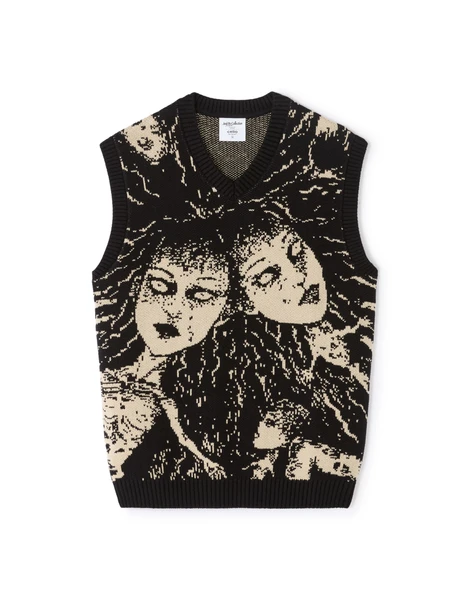 Junji Ito Collection - Pull sans manche noir TOMIE