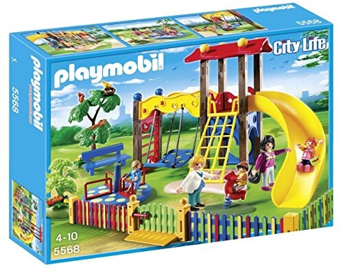 Playmobil - 5568 - Jeu De Construction - Square Pour Enfants Avec Jeux - City life