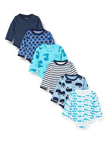 Care 550202 Body Lot de3 Bébé garçon - Bleu (Dark Navy ,) - 68 cm