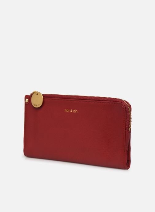 Portefeuille - MAHE - Rouge