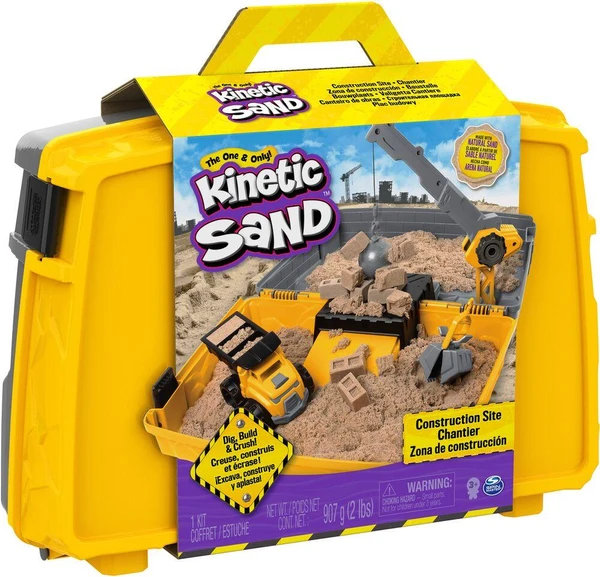 KINETIC SAND - MALLETTE DE CONSTRUCTION 907 G