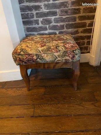 Fauteuil/pouf vintage