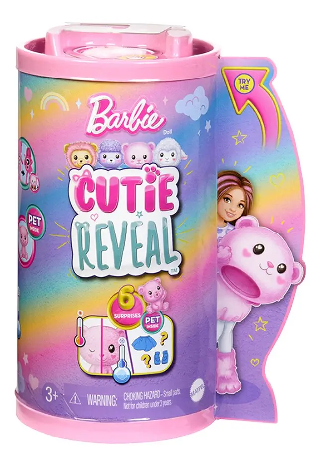 Barbie poupée mannequin Chelsea Cutie Reveal - Ours
