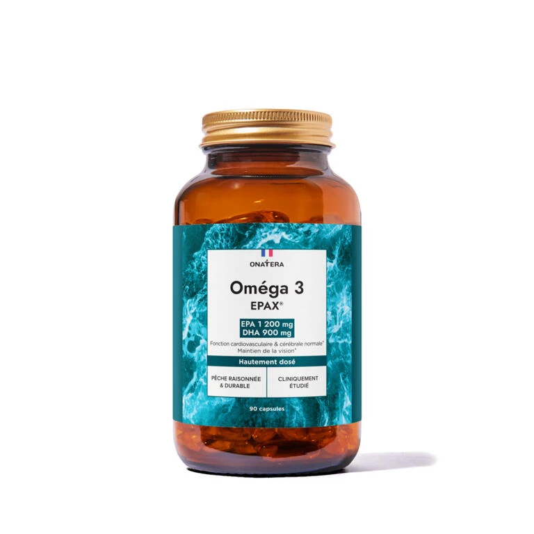 Oméga 3 premium Epax® - 90 capsules - Onatera